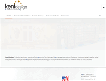Tablet Screenshot of kentdesign.com